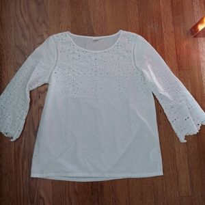 GAP Eyelet White Top